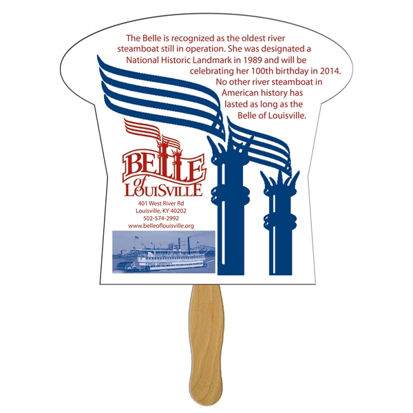 Mushroom Hand Fan Full Color (1 Side) - Mushroom Hand Fan Full Color (1 Side) - Image 0 of 0