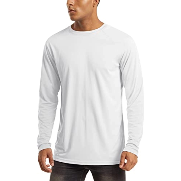 Men's Sunproof SPF 50+ Blank Long Sleeve T-Shirt - Men's Sunproof SPF 50+ Blank Long Sleeve T-Shirt - Image 0 of 0