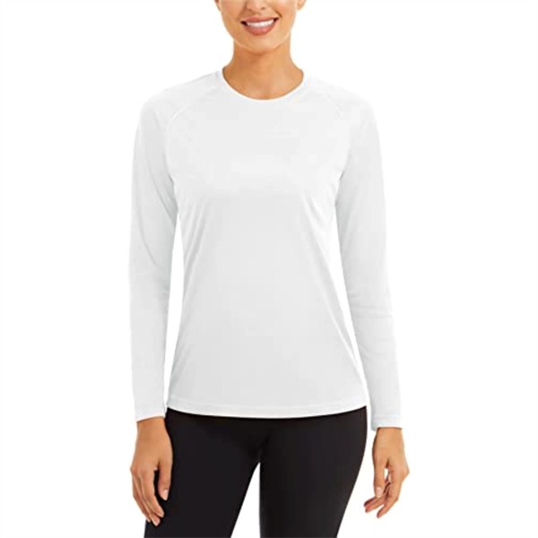 Women's Sunproof SPF 50+ Blank Sublimation Long T-Shirt - Women's Sunproof SPF 50+ Blank Sublimation Long T-Shirt - Image 0 of 0