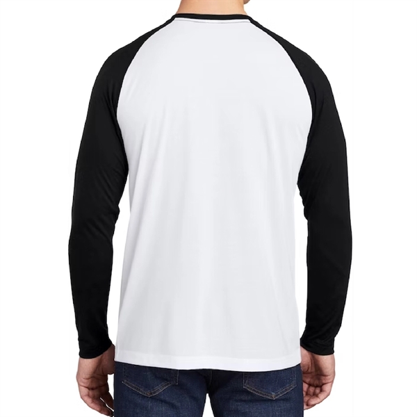 Unisex Sublimation Blackout Blank Long Sleeve T-Shirt - Unisex Sublimation Blackout Blank Long Sleeve T-Shirt - Image 1 of 1