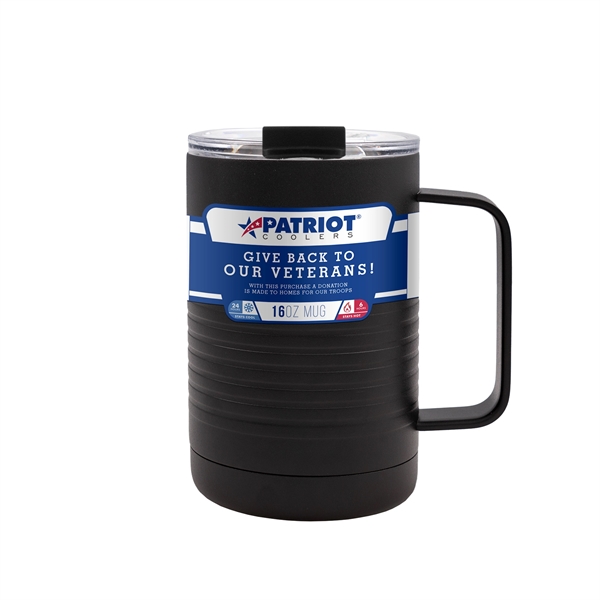 Patriot Coffee 16oz Mug - Patriot Coffee 16oz Mug - Image 2 of 19