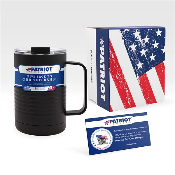 Patriot Coffee 16oz Mug - Patriot Coffee 16oz Mug - Image 3 of 19