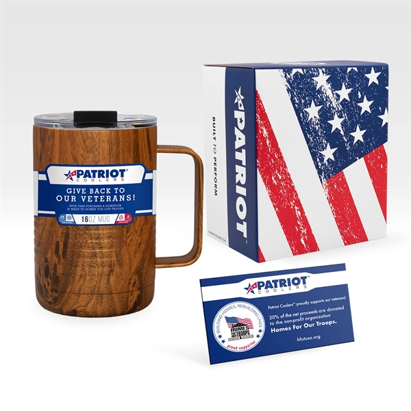 Patriot Coffee 16oz Mug - Patriot Coffee 16oz Mug - Image 19 of 19