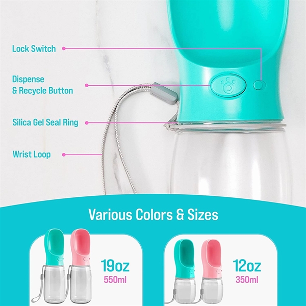 BEST SELLER-Dog Water Bottle Leak Proof Portable Puppy - BEST SELLER-Dog Water Bottle Leak Proof Portable Puppy - Image 1 of 4