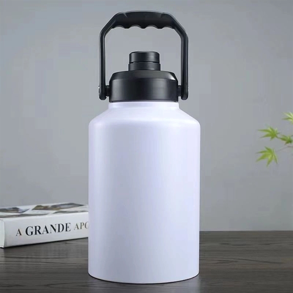 Stainless Steel Insulated Water Jug with Handle - Stainless Steel Insulated Water Jug with Handle - Image 2 of 2