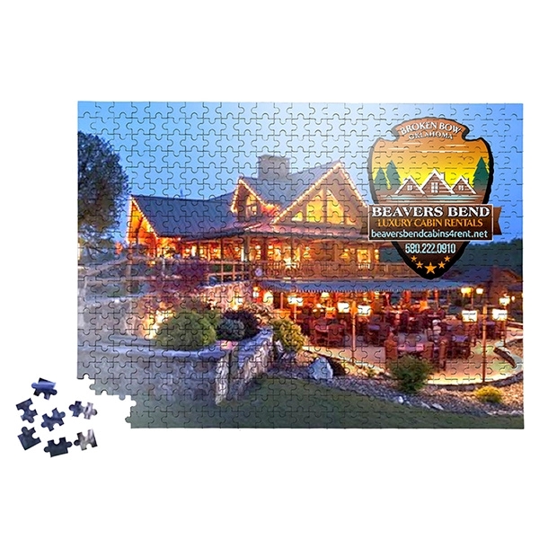500 Piece Jigsaw Puzzle in Gift Box - 500 Piece Jigsaw Puzzle in Gift Box - Image 3 of 4