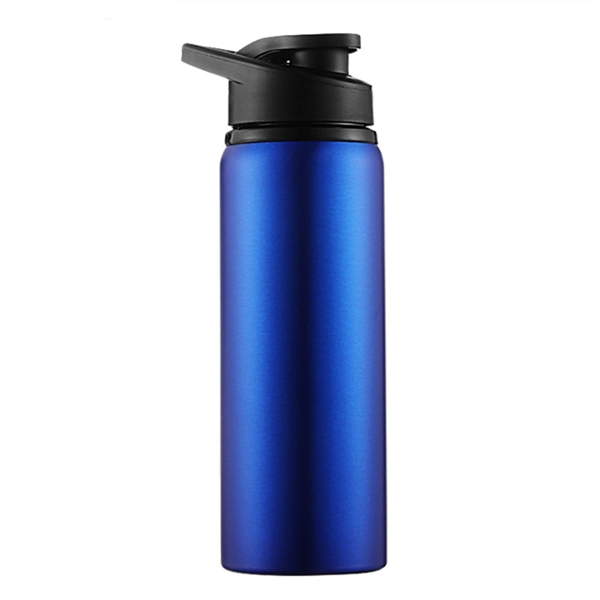 Stainless Steel Water Bottle with Lid - Stainless Steel Water Bottle with Lid - Image 2 of 3