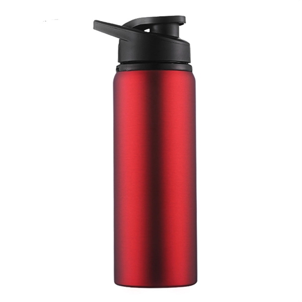 Stainless Steel Water Bottle with Lid - Stainless Steel Water Bottle with Lid - Image 3 of 3