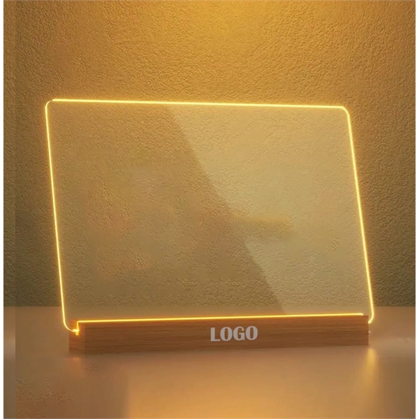 LED Acrylic Dry Erase Board - LED Acrylic Dry Erase Board - Image 0 of 0