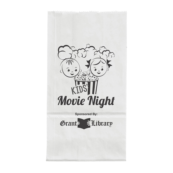 Custom Popcorn Specialty Bag - Flexo Ink Print