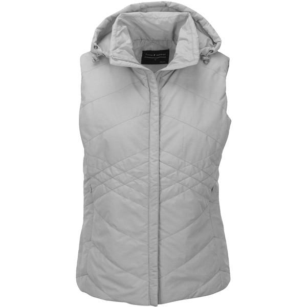 Ladies Jupiter Puffer Hooded Vest - Ladies Jupiter Puffer Hooded Vest - Image 0 of 10