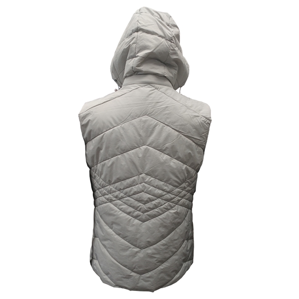 Ladies Jupiter Puffer Hooded Vest - Ladies Jupiter Puffer Hooded Vest - Image 8 of 10