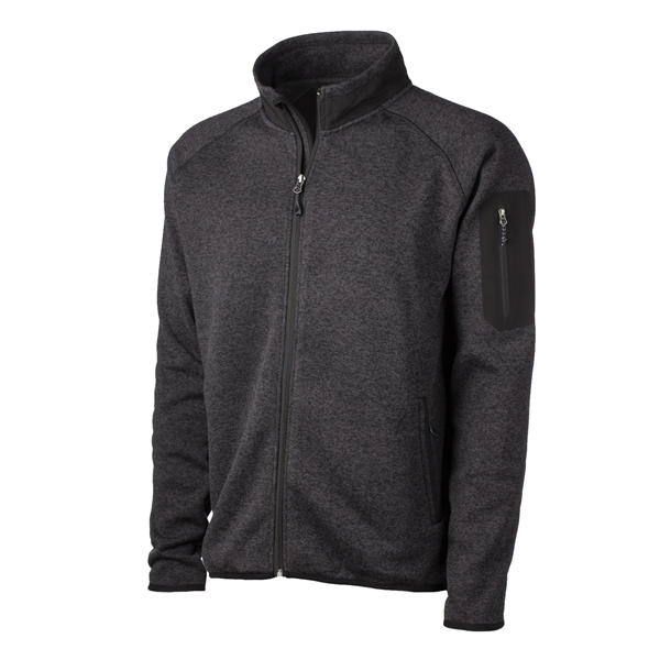 Men's Villa Sweater Fleece Jacket - Men's Villa Sweater Fleece Jacket - Image 3 of 7