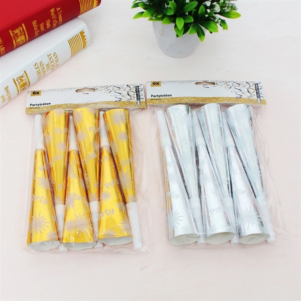 6 PACK Sparkling Noisemaker - 6 PACK Sparkling Noisemaker - Image 1 of 5