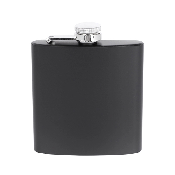 6oz. Stainless Steel Hip Flask - 6oz. Stainless Steel Hip Flask - Image 2 of 3