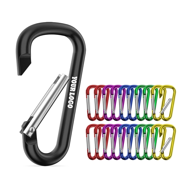 Aluminum Alloy D Ring Carabiners Clip - Aluminum Alloy D Ring Carabiners Clip - Image 0 of 0