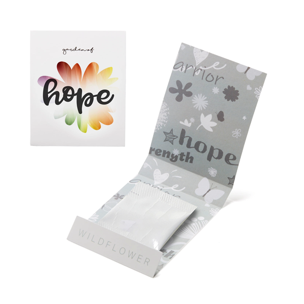 Gray Garden of Hope Seed Matchbook - Gray Garden of Hope Seed Matchbook - Image 0 of 1