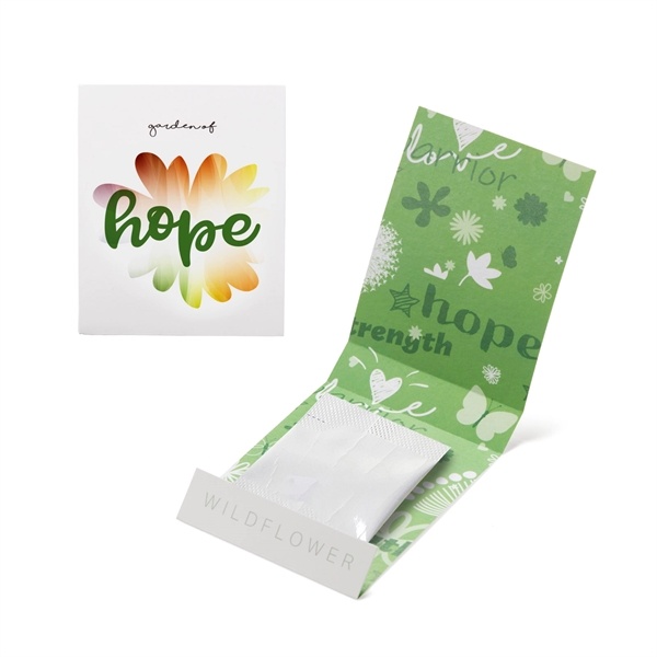 Green Garden of Hope Seed Matchbook - Green Garden of Hope Seed Matchbook - Image 0 of 1