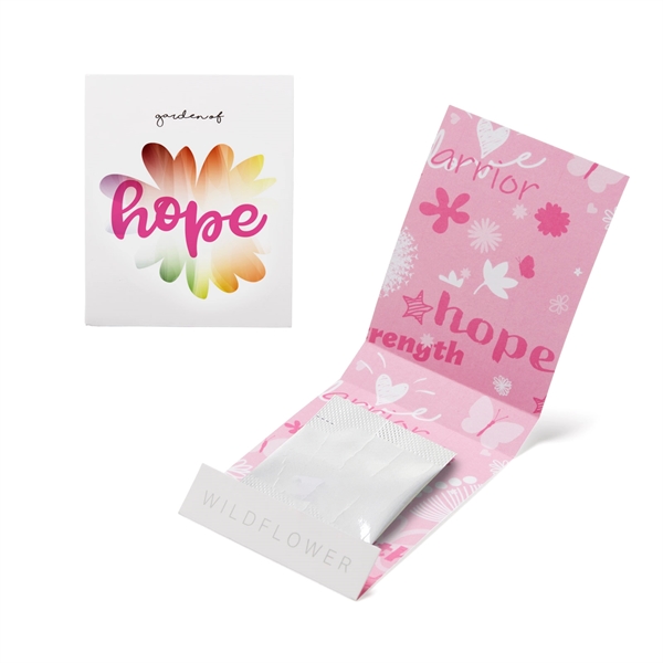 PInk Garden of Hope Seed Matchbook - PInk Garden of Hope Seed Matchbook - Image 0 of 1