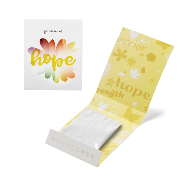 Yellow Garden of Hope Seed Matchbook - Yellow Garden of Hope Seed Matchbook - Image 0 of 1
