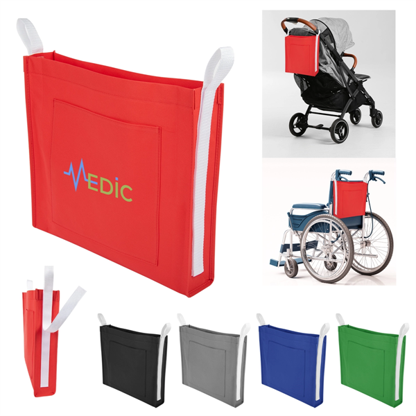 Non-Woven Wheelchair Tote Bag - Non-Woven Wheelchair Tote Bag - Image 0 of 15