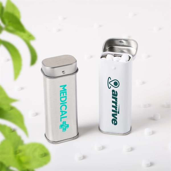 Tall Mini Mints Tin Container - Tall Mini Mints Tin Container - Image 0 of 2