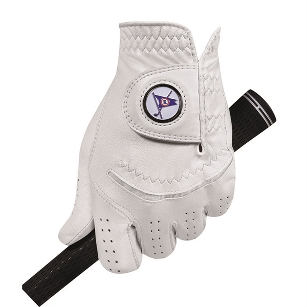 FootJoy Custom Q-Mark Glove w/ Hand Painted Marker - FootJoy Custom Q-Mark Glove w/ Hand Painted Marker - Image 0 of 1