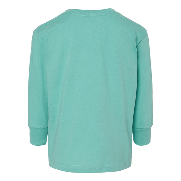 Rabbit Skins Toddler Fine Jersey Long Sleeve Tee - Rabbit Skins Toddler Fine Jersey Long Sleeve Tee - Image 36 of 44