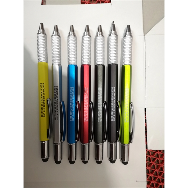6 In 1 Multitool Tech Tool Metal Pen - 6 In 1 Multitool Tech Tool Metal Pen - Image 1 of 5
