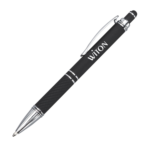 Lewis Metal Pen with Stylus - Lewis Metal Pen with Stylus - Image 0 of 13