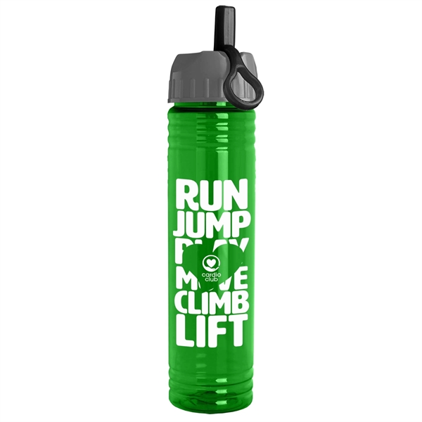 32 oz. Adventure Water Bottle with Ring Straw lid - 32 oz. Adventure Water Bottle with Ring Straw lid - Image 2 of 4