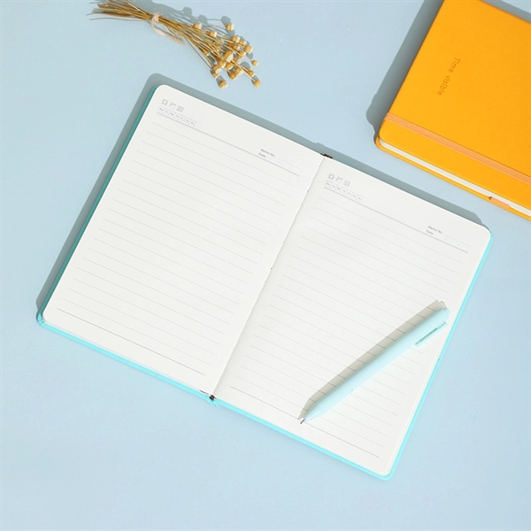 A5 Hardcover Lined Notebook - A5 Hardcover Lined Notebook - Image 2 of 4