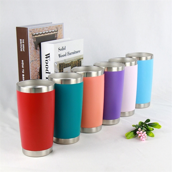 20oz Stainless Steel Vacuum Insulated Tumbler - 20oz Stainless Steel Vacuum Insulated Tumbler - Image 1 of 8