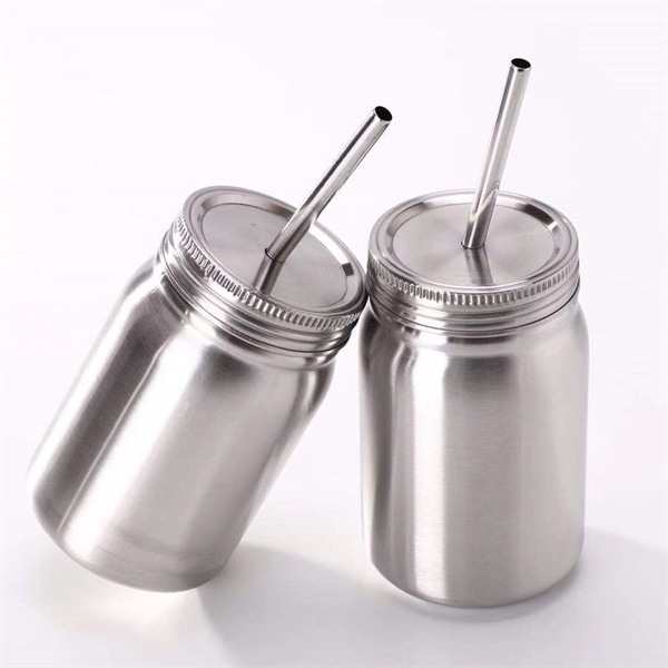 Stainless Steel Mason Jar - Stainless Steel Mason Jar - Image 0 of 7