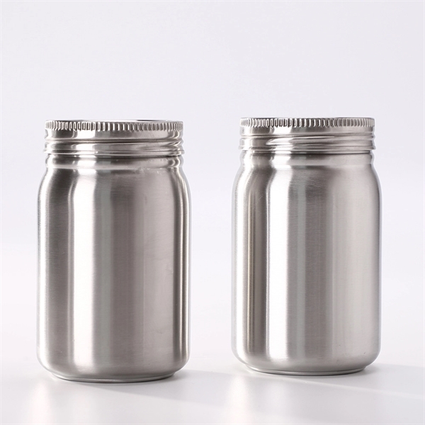 Stainless Steel Mason Jar - Stainless Steel Mason Jar - Image 1 of 7