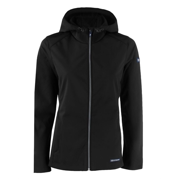 Cutter & Buck Evoke Softshell Recycled Full Zip Womens Ja... - Cutter & Buck Evoke Softshell Recycled Full Zip Womens Ja... - Image 0 of 11