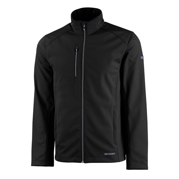 Cutter & Buck Evoke Softshell Recycled Full Zip Mens Jacket - Cutter & Buck Evoke Softshell Recycled Full Zip Mens Jacket - Image 1 of 11