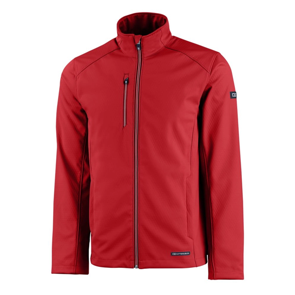 Cutter & Buck Evoke Softshell Recycled Full Zip Mens Jacket - Cutter & Buck Evoke Softshell Recycled Full Zip Mens Jacket - Image 2 of 11