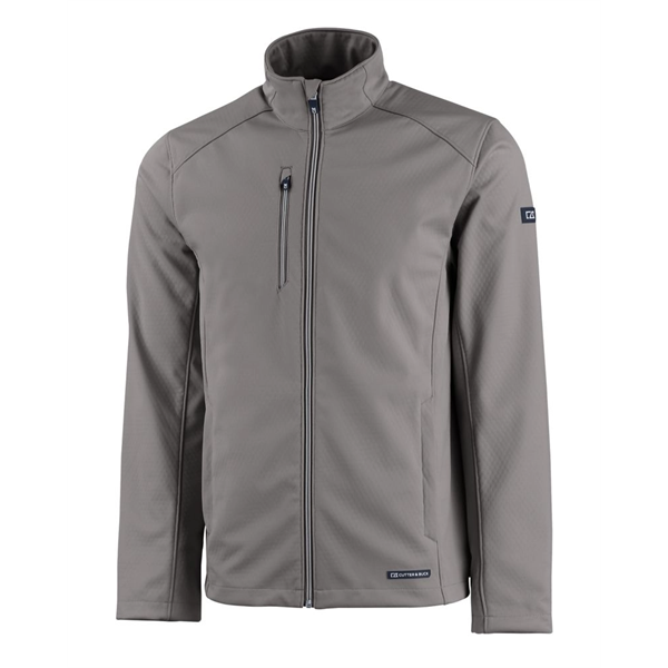 Cutter & Buck Evoke Softshell Recycled Full Zip Mens Jacket - Cutter & Buck Evoke Softshell Recycled Full Zip Mens Jacket - Image 4 of 11