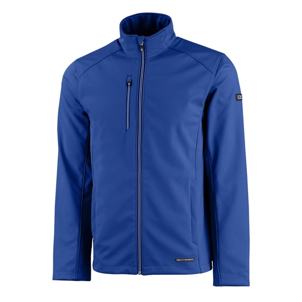 Cutter & Buck Evoke Softshell Recycled Full Zip Mens Jacket - Cutter & Buck Evoke Softshell Recycled Full Zip Mens Jacket - Image 6 of 11