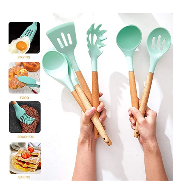 Silicone Cooking Utensils 12 Pcs - Silicone Cooking Utensils 12 Pcs - Image 2 of 5
