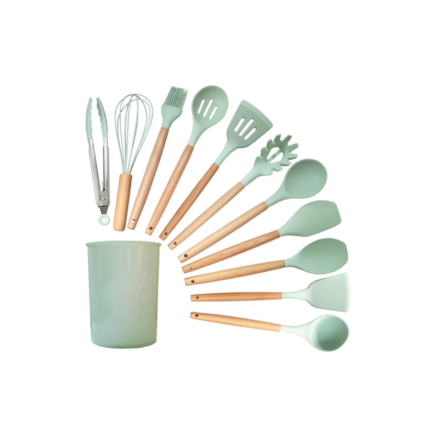 Silicone Cooking Utensils 12 Pcs - Silicone Cooking Utensils 12 Pcs - Image 3 of 5
