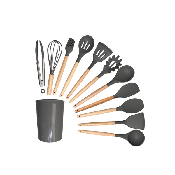 Silicone Cooking Utensils 12 Pcs - Silicone Cooking Utensils 12 Pcs - Image 4 of 5