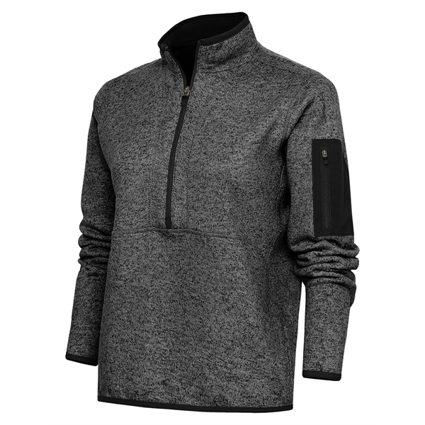 FORTUNE 1/4 ZIP PULLOVER WOMEN'S - FORTUNE 1/4 ZIP PULLOVER WOMEN'S - Image 3 of 4