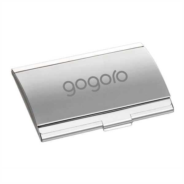 Custom Dawlings Business Card Holder - Curved
