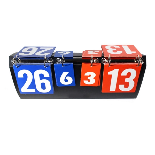 Tabletop Flip Scoreboard - Tabletop Flip Scoreboard - Image 2 of 4