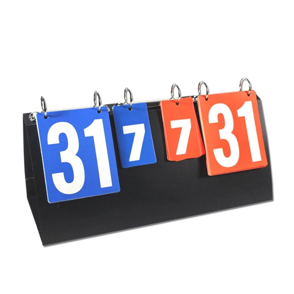 Tabletop Flip Scoreboard - Tabletop Flip Scoreboard - Image 3 of 4