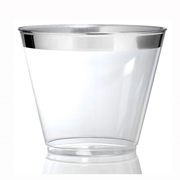 9 Oz Clear Disposable Plastic Cups - 9 Oz Clear Disposable Plastic Cups - Image 1 of 2