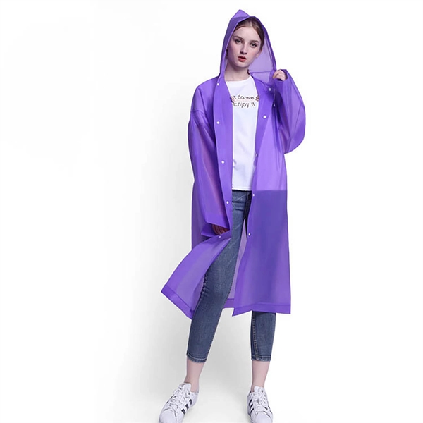 EVA Adult Raincoat - EVA Adult Raincoat - Image 4 of 5