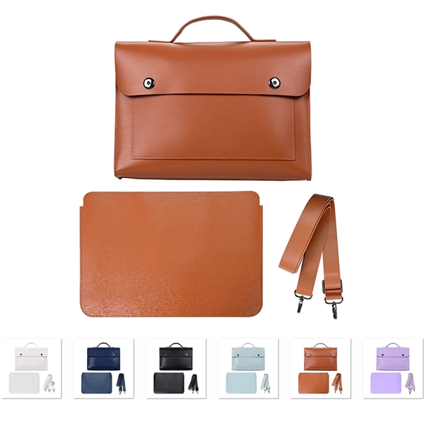 14" Briefcase And Laptop Sleeve Case Tablet Pocket For Women - 14" Briefcase And Laptop Sleeve Case Tablet Pocket For Women - Image 0 of 4